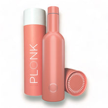 Load image into Gallery viewer, Plonk Bottle - Pink Insulated Wine Bottle