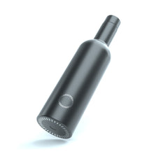 Load image into Gallery viewer, Plonk Bottle - Black Insulated Wine Bottle